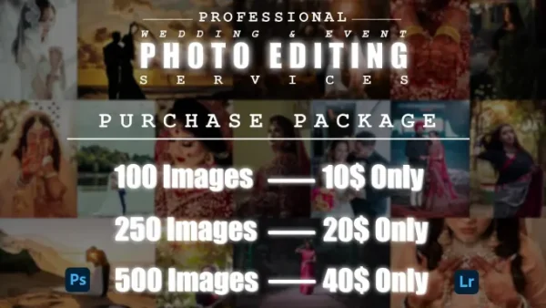 Event Photo Editing Package